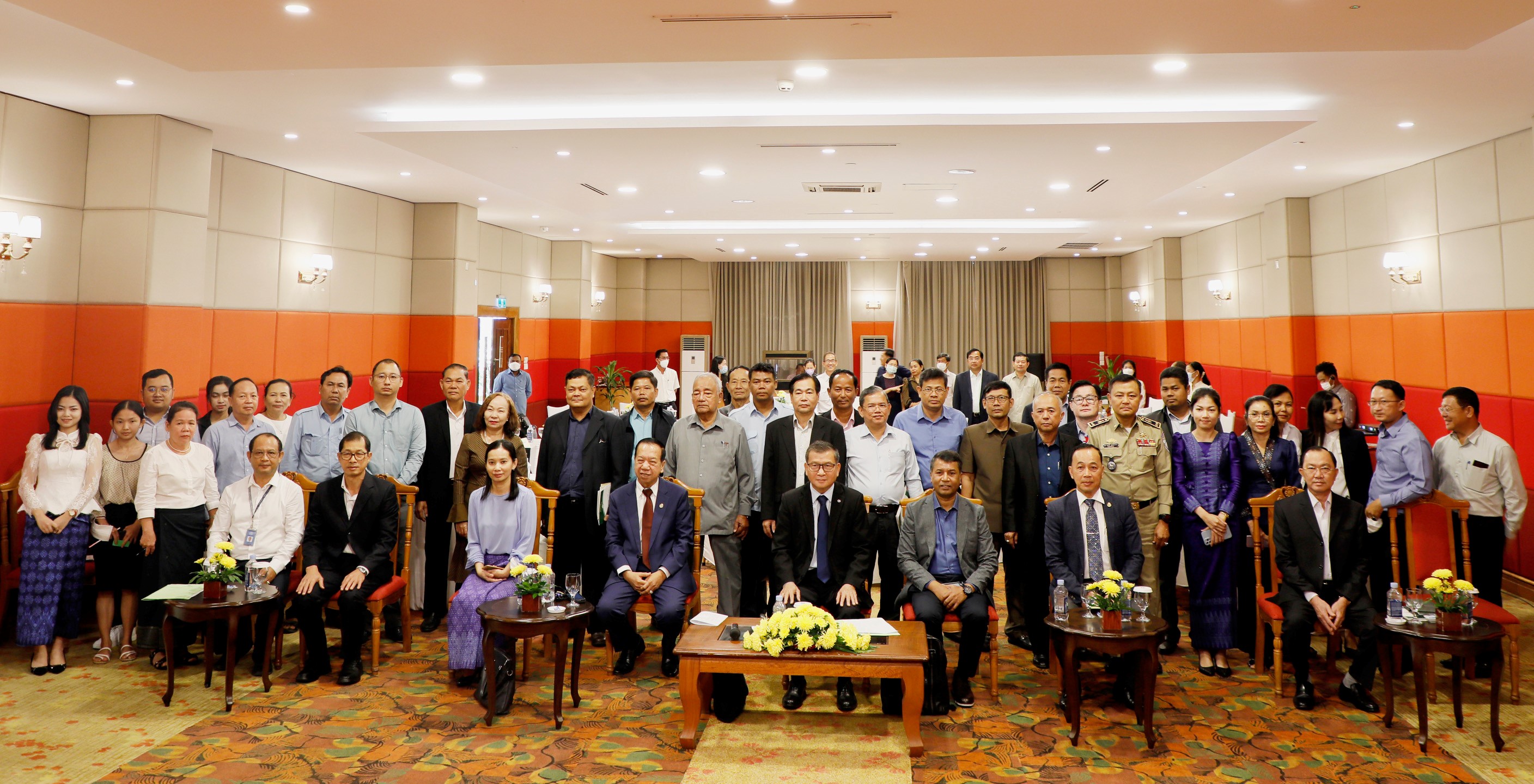 The launch of Cambodia National Adults Tobacco Survey, held on 21 February in Phnom Penh. The meeting was attended by senior government officials from almost all ministries under the lead of Secretary of State, MOH. 
