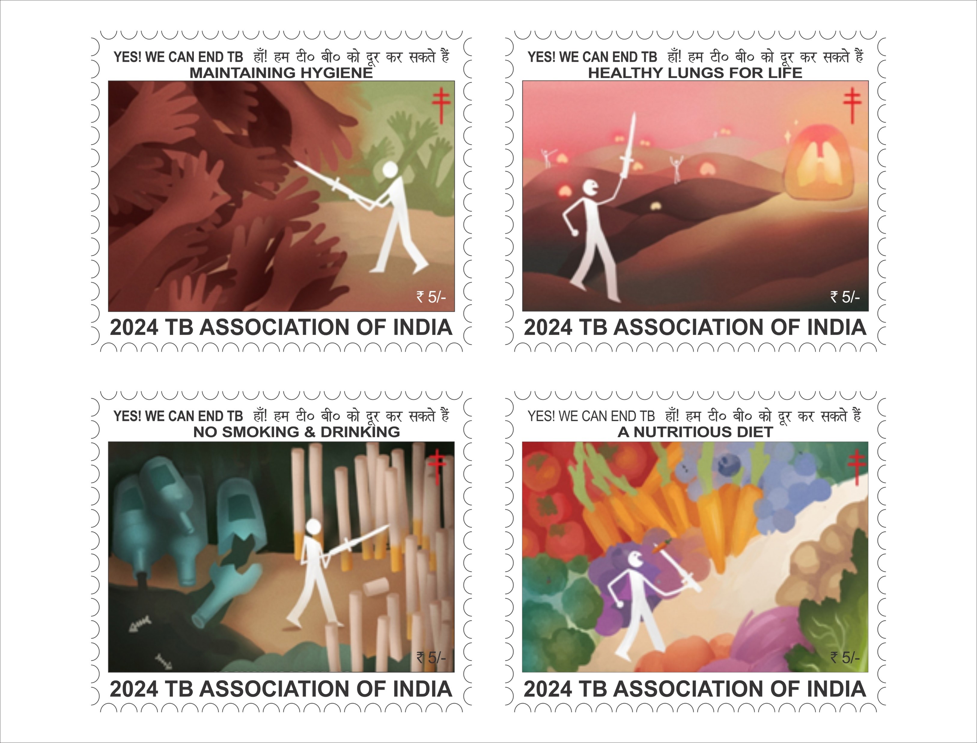 Tuberculosis Association of India Christmas Seal 2024