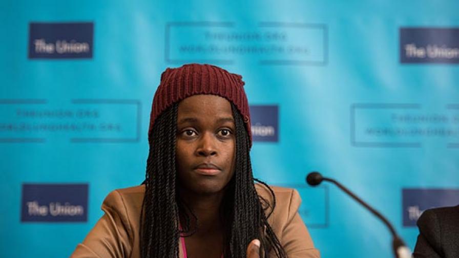 Phumeza Tisile, former XDR-TB patient, now advocates for better treatment, increased funding and more research into TB. “I survived XDR-TB. It took me more than three years to get cured. I took 20 tablets a day, injections every day for six months. It made me go deaf, I had to drop out of university. Drug-resistant TB is hard to treat, but it is curable.”