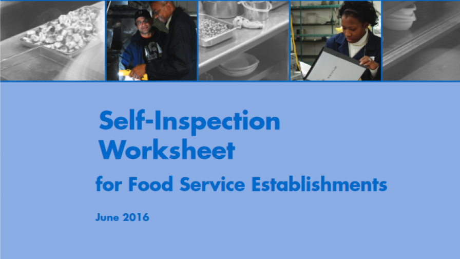 preview image of resource document NYC food Establishment Self-Inspection Worksheet