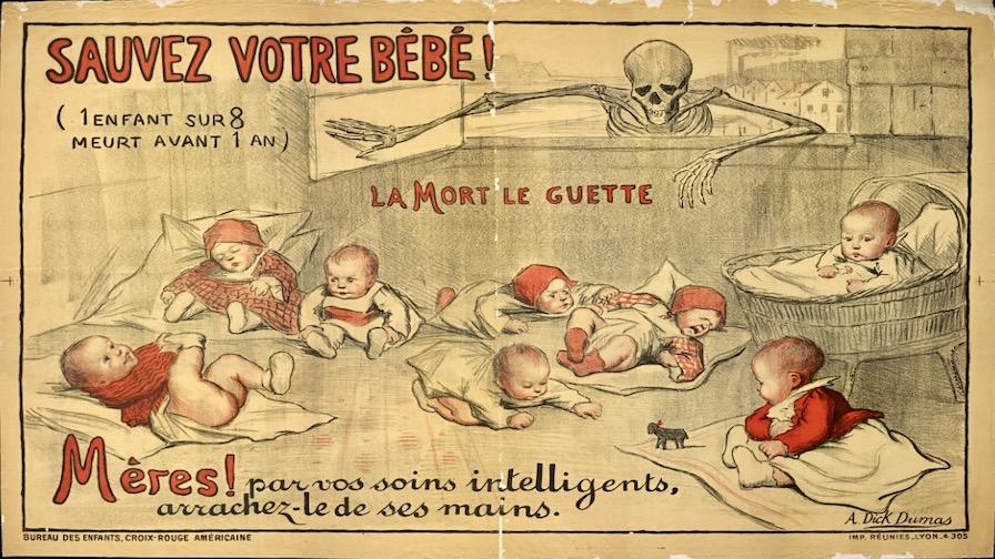 Save your baby - death is watching